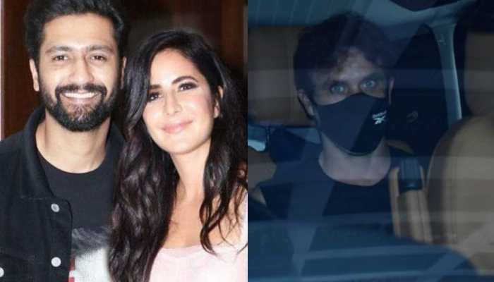 Katrina Kaif, Vicky Kaushal wedding: Actress&#039; brother spotted outside her house, in pics
