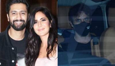 Katrina Kaif, Vicky Kaushal wedding: Actress' brother spotted outside her house, in pics