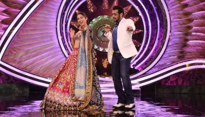 Bigg Boss 15: Sara Ali Khan makes Salman Khan groove to Chaka Chak - Watch!