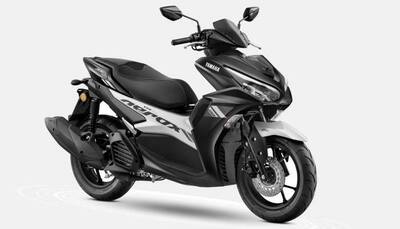 Yamaha Aerox 155 maxi-sports scooter launched in new Metallic Black paint, priced at Rs 1.29 lakh