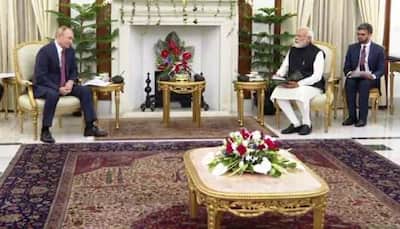 PM Modi hosts Vladimir Putin, calls Indo-Russia ties reliable model of interstate friendship