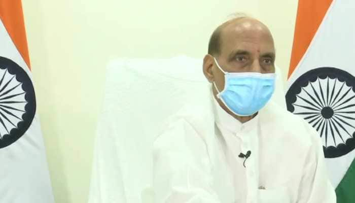 Bipin Rawat chopper crash: Rajnath Singh visits CDS’ residence in Delhi