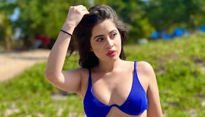 Urfi Javed's sizzling pics in electrifying blue bikini go viral!