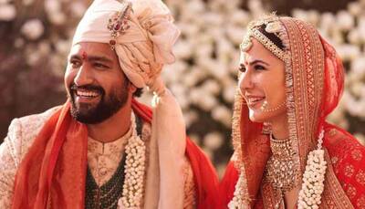 Bride Katrina Kaif's Tiffany Sapphire diamond ring priced over Rs 7 lakh, opts for chic Mangalsutra on wedding day - Pics