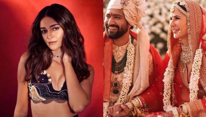 Obsessed with Vicky Kaushal-Katrina Kaif&#039;s wedding pics? So is Ananya Panday!