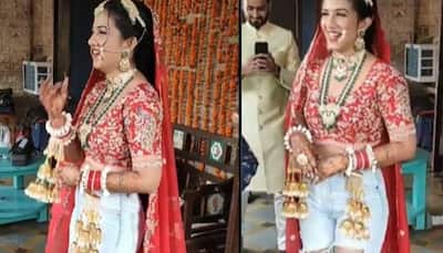 Viral video: Desi dulhan wants to get married in ripped denims, not lehenga - watch 