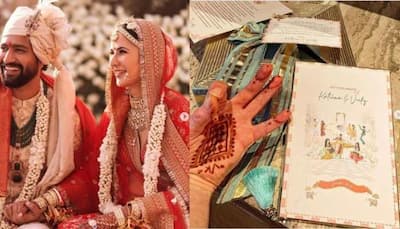 This is how Katrina Kaif and Vicky Kaushal’s simple yet stylish wedding card LOOKED like – See Pic!