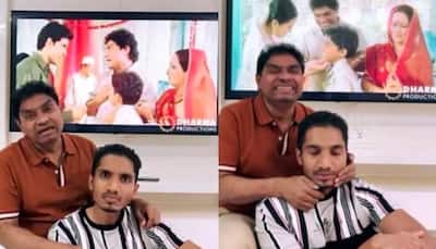 Johny Lever celebrates 20 years of K3G, recreates iconic scene with son Jesse in viral video- Watch 