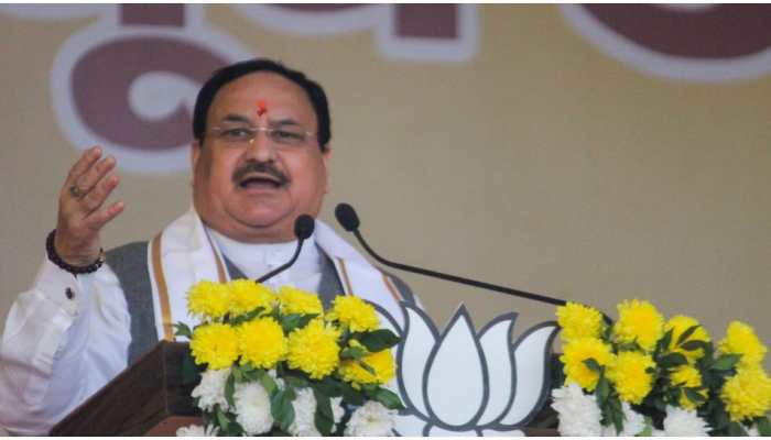 UP elections: JP Nadda targets opposition, says they don't have 'Neta, Neeti, Neeyat'