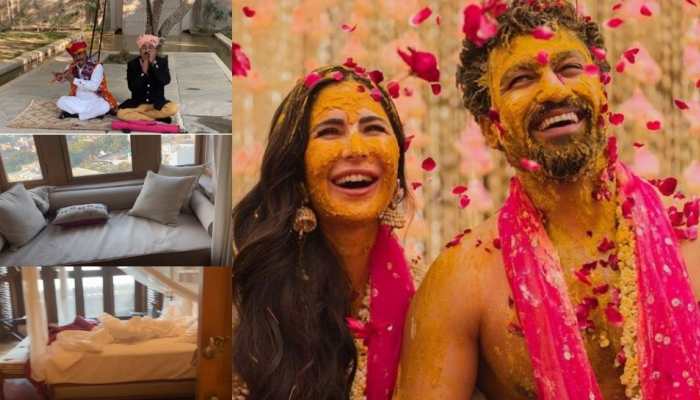 Inside VicKat's royal wedding venue; Vicky Kaushal's cousin gives glimpse - Watch