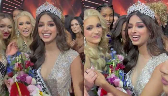 &#039;Stop comparing&#039;: Here&#039;s Harnaaz Sandhu&#039;s answer that won her Miss Universe 2021 title - WATCH