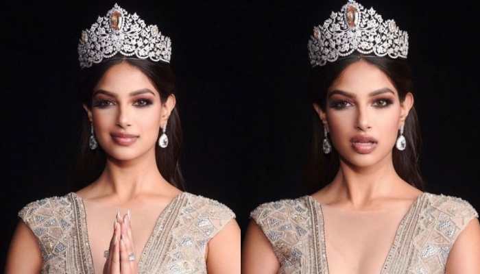 WATCH: Harnaaz Sandhu shares FIRST message as Miss Universe 2021