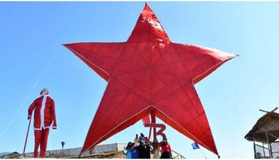Assam Rifles sets up North East's biggest Christmas star in Mizoram- See pics
