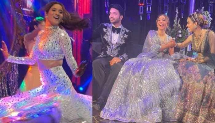 Ankita Lokhande-Vicky Jain’s sangeet ceremony: Despite injury, actress dances her heart out!