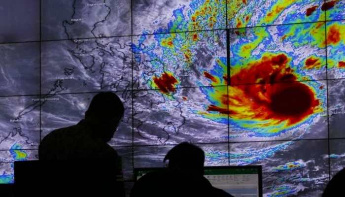 Strong typhoon approaches Philippines as tens of thousands evacuate