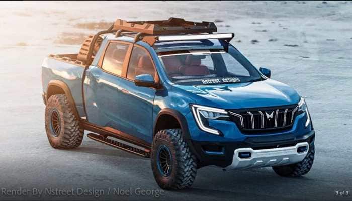 Mahindra XUV700 SUV imagined as a pickup-truck, looks solid: Check here
