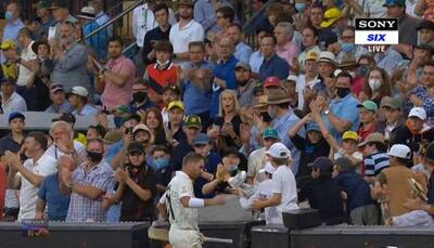 Ashes: David Warner walks back in anger after being dismissed for 95 and then does THIS to win hearts - WATCH