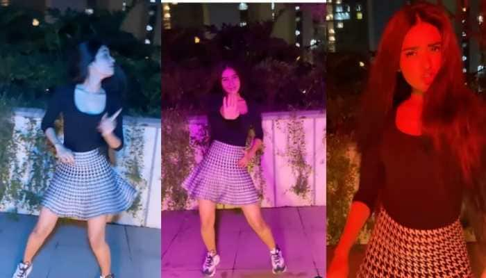 Air hostess grooves to trending Jugnu challenge in viral video, internet is hooked- Watch