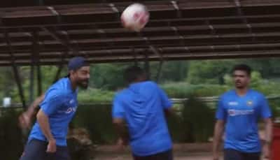 India vs South Africa 2021: Virat Kohli, Rahul Dravid and other Team India members play footvolley to ‘recharge their batteries’ - WATCH