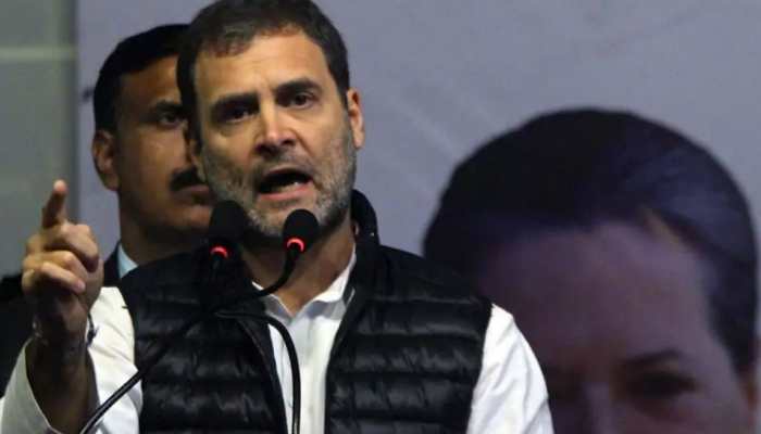 Mehengai, pain, sadness in country is work of Hindutvawadis: Rahul Gandhi in Amethi