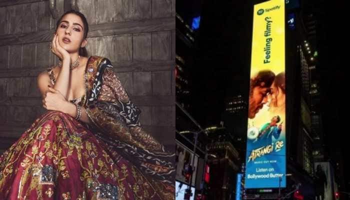 Sara Ali Khan was a student at NYC, now she lights up One Times Square billboard