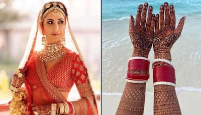 Katrina Kaif flaunts her ‘ishaq da chooda’, mehendi in FIRST picture from honeymoon