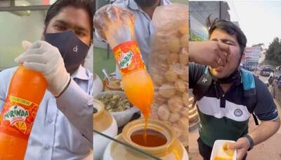 Street vendor makes Mirinda golgappa in viral video, internet is disgusted- Watch