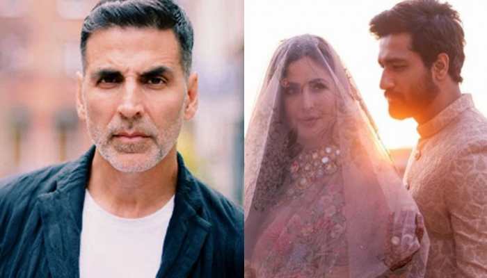 TKSS: Akshay Kumar cracks witty joke on Katrina Kaif-Vicky Kaushal wedding, watch