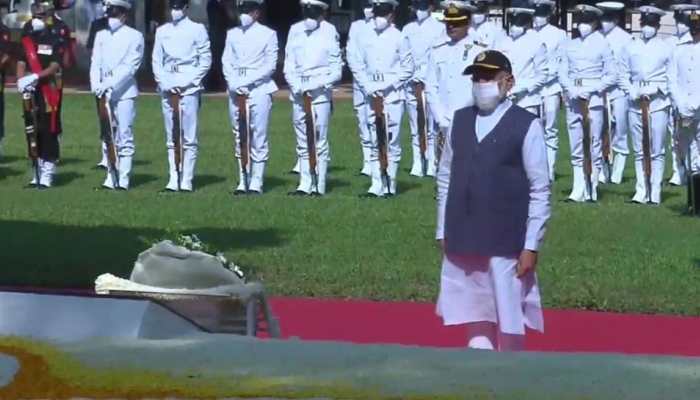 Goa Liberation Day: PM Modi pays tributes to martyrs, attends sail parade, flypast