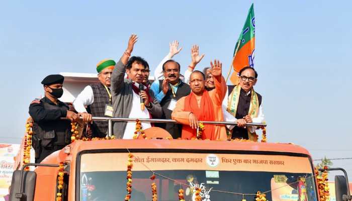 UP elections: Six BJP heavyweights including CM Yogi Adityanath kick off  &#039;Jan Vishwas Yatras&#039;