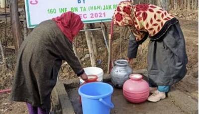 Army delivers water supply project at remote village in Jammu and Kashmir’s Kupwara