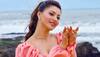 Urvashi Rautela flaunts curvaceous body in red ruffle bikini bralette-skirt, drops sizzling video