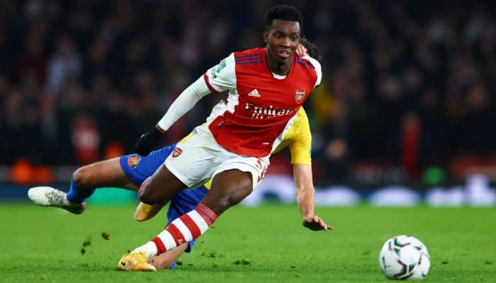 Eddie Nketiah hat-trick fires Arsenal past Sunderland into League Cup semifinal