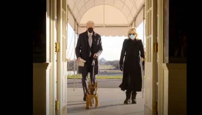 US President Joe Biden welcomes 'Commander', new German Shepherd puppy at White House