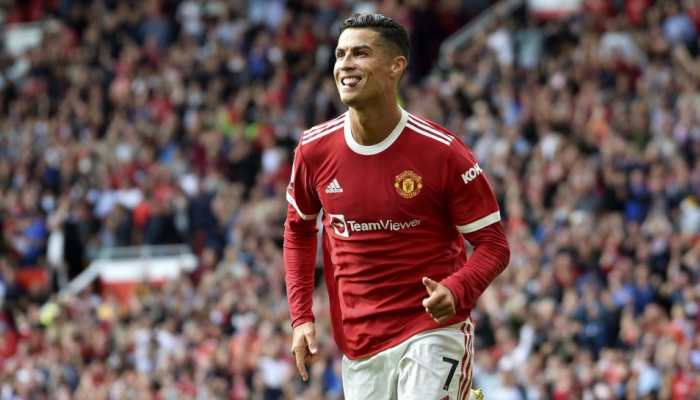 Portugal and Manchester United star Cristiano Ronaldo broke at least seven footballing records in 2021. (Source: Twitter)