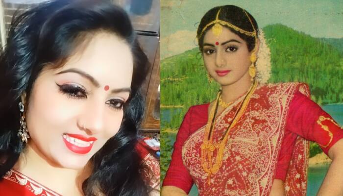 Sridevi&#039;s doppelganger Dipali Choudhary takes internet by storm, fans marvel at uncanny resemblance: PICS