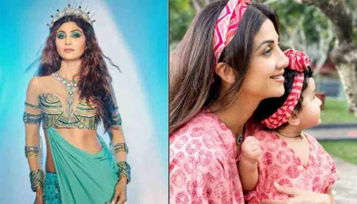 She doesn't care if baby gets Omicron: Shilpa Shetty massively trolled for not making daughter wear mask