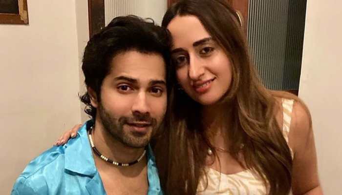 Varun Dhawan&#039;s close dance video with wifey Natasha Dalal at a wedding goes viral - Watch