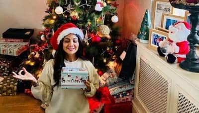 Shilpa Shetty, Raj Kundra celebrate Christmas in Mussoorie