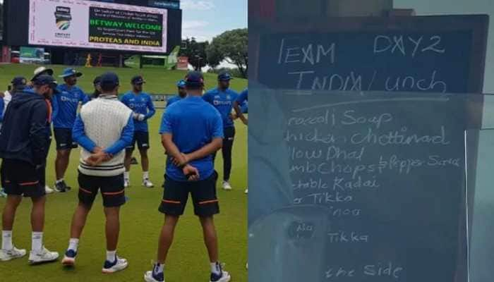 IND vs SA 1st Test: Chicken Chettinad, Paneer Tikka - Pic of Team India&#039;s lunch menu on Day 2 goes viral