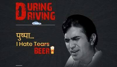 ‘Pushpa, I Hate Beer’: Rajasthan police uses quirky one-liners to warn against drunken driving 