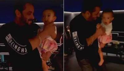 Salman Khan grooves to Tamma Tamma song with niece Ayat in cute video- Watch!