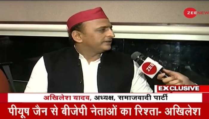 Zee Exclusive: Samajwadi Party has no link with Piyush Jain, says Akhilesh Yadav