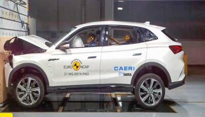 MG Marvel electric SUV scores 4-star safety rating at Euro NCAP crash test