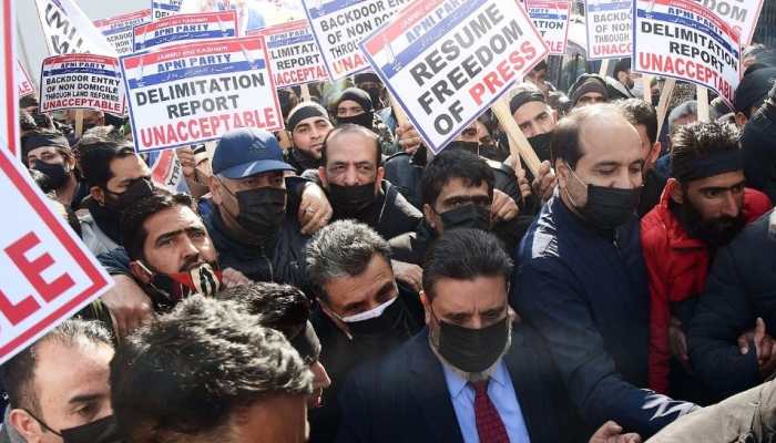 People of Kashmir can’t be suppressed: Apni Party as police foils protest march