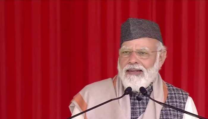 PM Modi lays foundation of 23 development projects in Uttarakhand&#039;s Haldwani