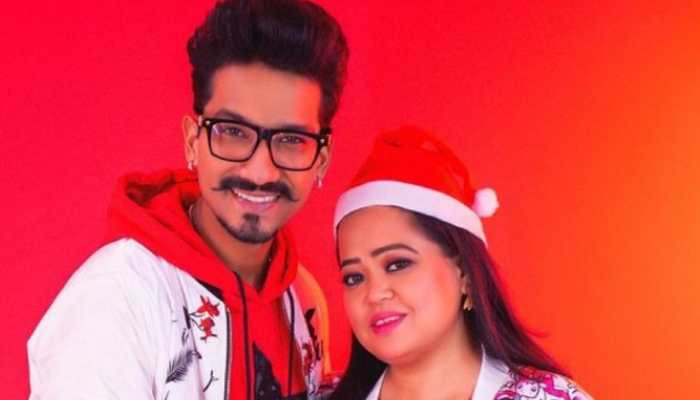 Bharti Singh cradles baby bump with hubby Haarsh Limbachiyaa in adorable pic