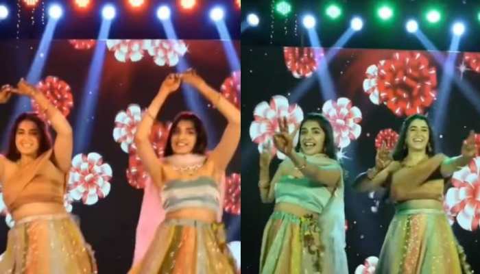 Bride dances on Sara Ali Khan’s Chaka Chak with her sister in viral video, internet loves it- Watch