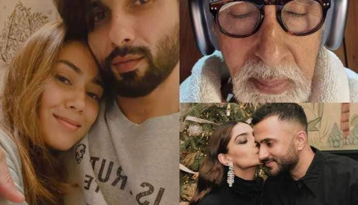 Happy New Year! Here&#039;s how Sonam Kapoor, Amitabh Bachchan, Shahid Kapoor, other celebs welcomed 2022