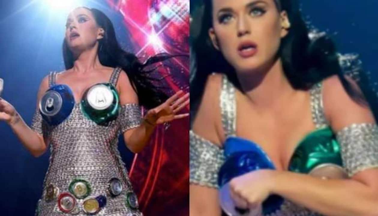 VIRAL: Singer Katy Perry wears bizarre BEER BRA on-stage, pours drink from  it, see pics, Buzz News